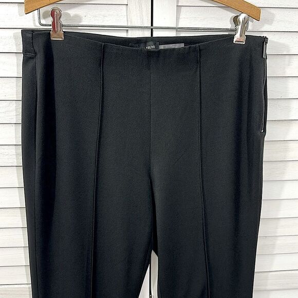 Ivanka Trump Ankle Pants Size 10 Black Stretch - Picture 3 of 10